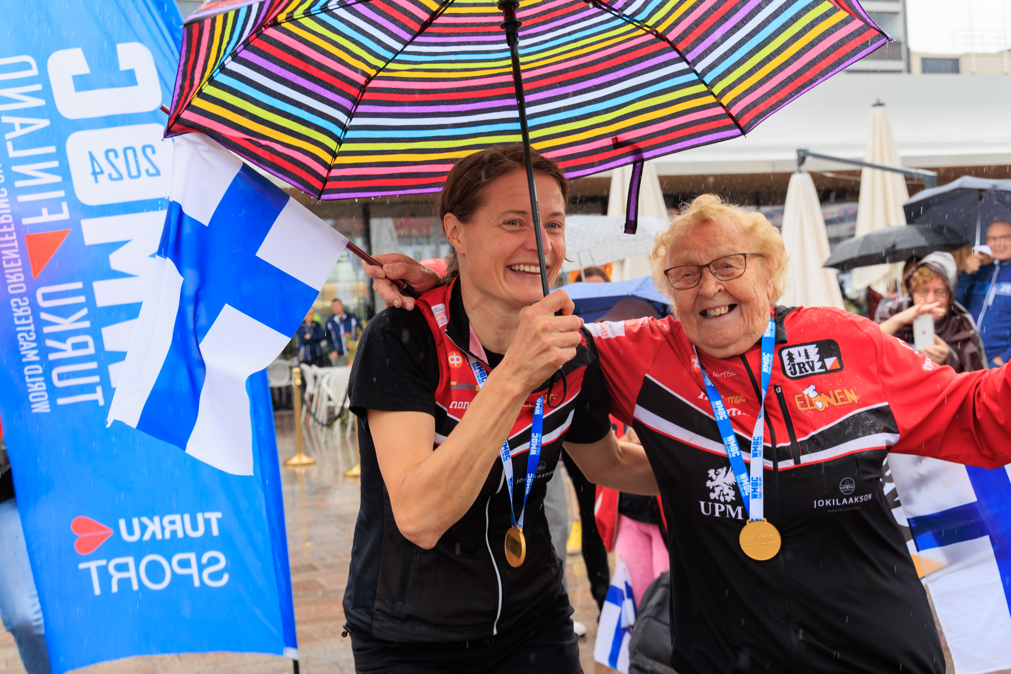 Merja Rantanen and Sole Nieminen (Photo by Ilkka Metsälä)